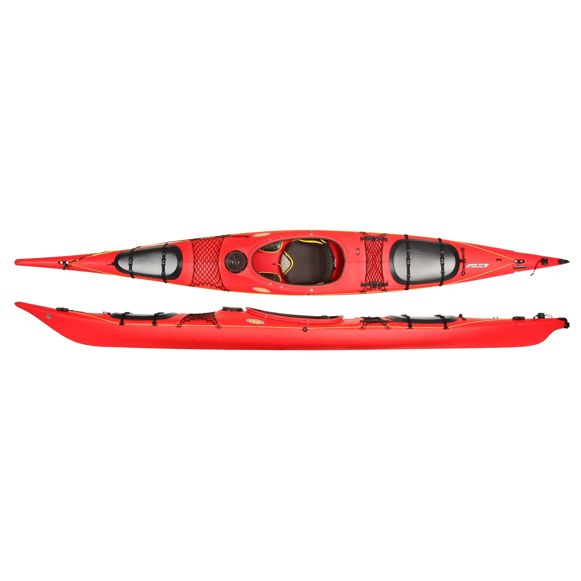 Prijon-Seayak-Classic-Rot-Top-Side